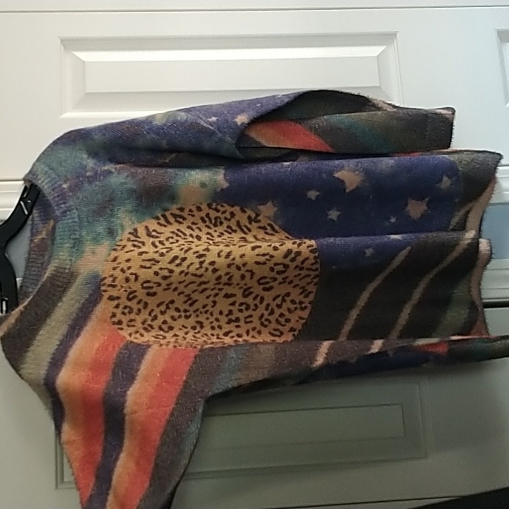 YESNO Oversized Wool Blend Multi Design Sweater Xl - Picture 2 of 12